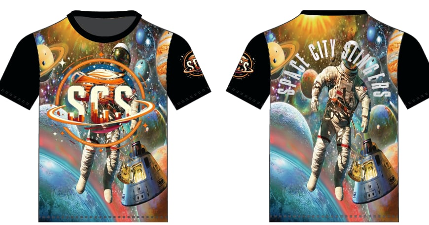 Space City Slingers LAUNCH T-Shirt