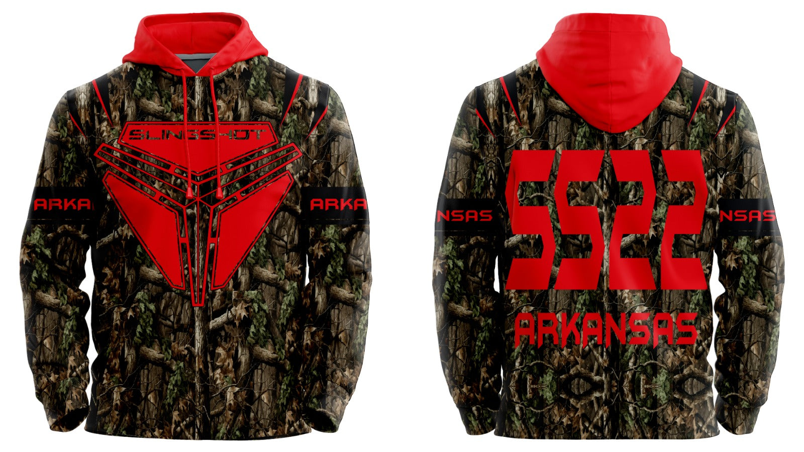 SS22 ARK Camo Hunter Hoodie