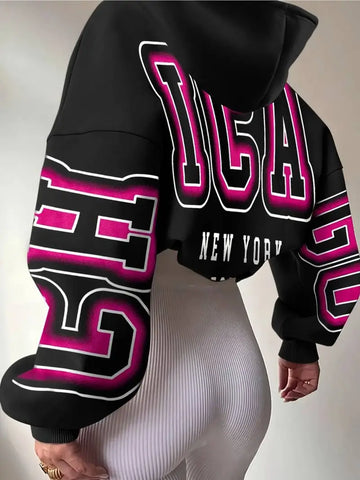 Cropped Sweatshirt/Hoodie