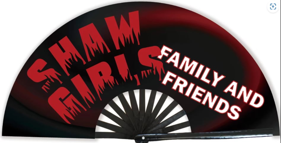 Shaw Girls Custom Fan
