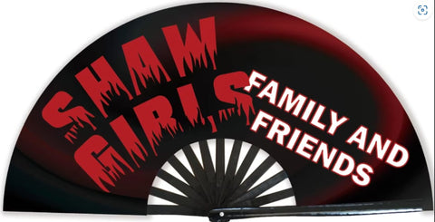 Shaw Girls Custom Fan
