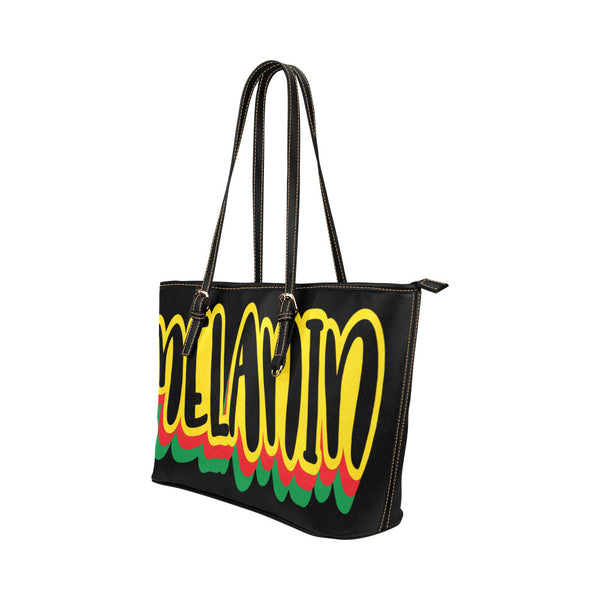 Melanin Leather Tote Bag