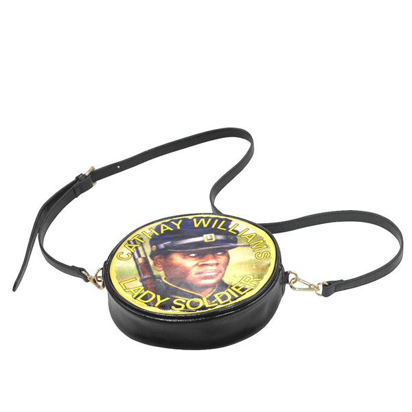 Cathay Williams sling bag Round Sling Bag