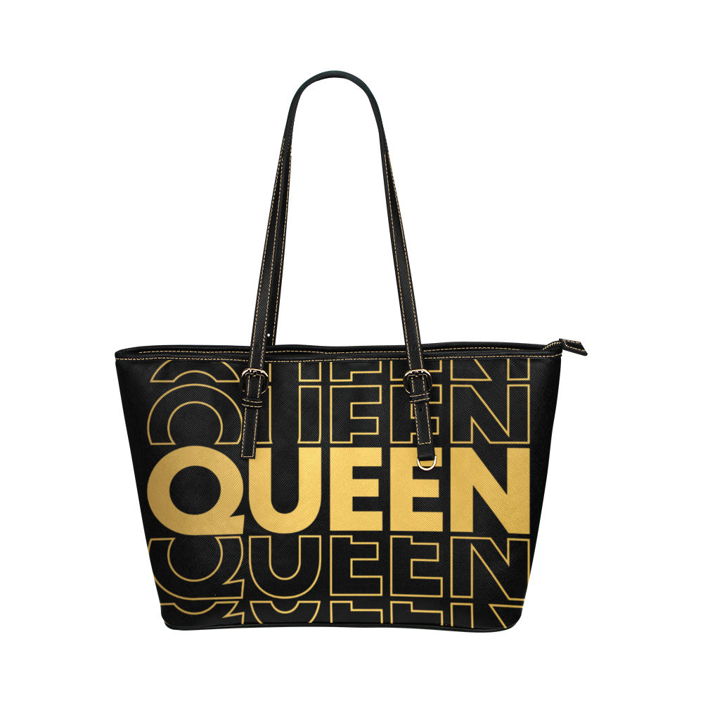 QUEEN Leather Tote Bag