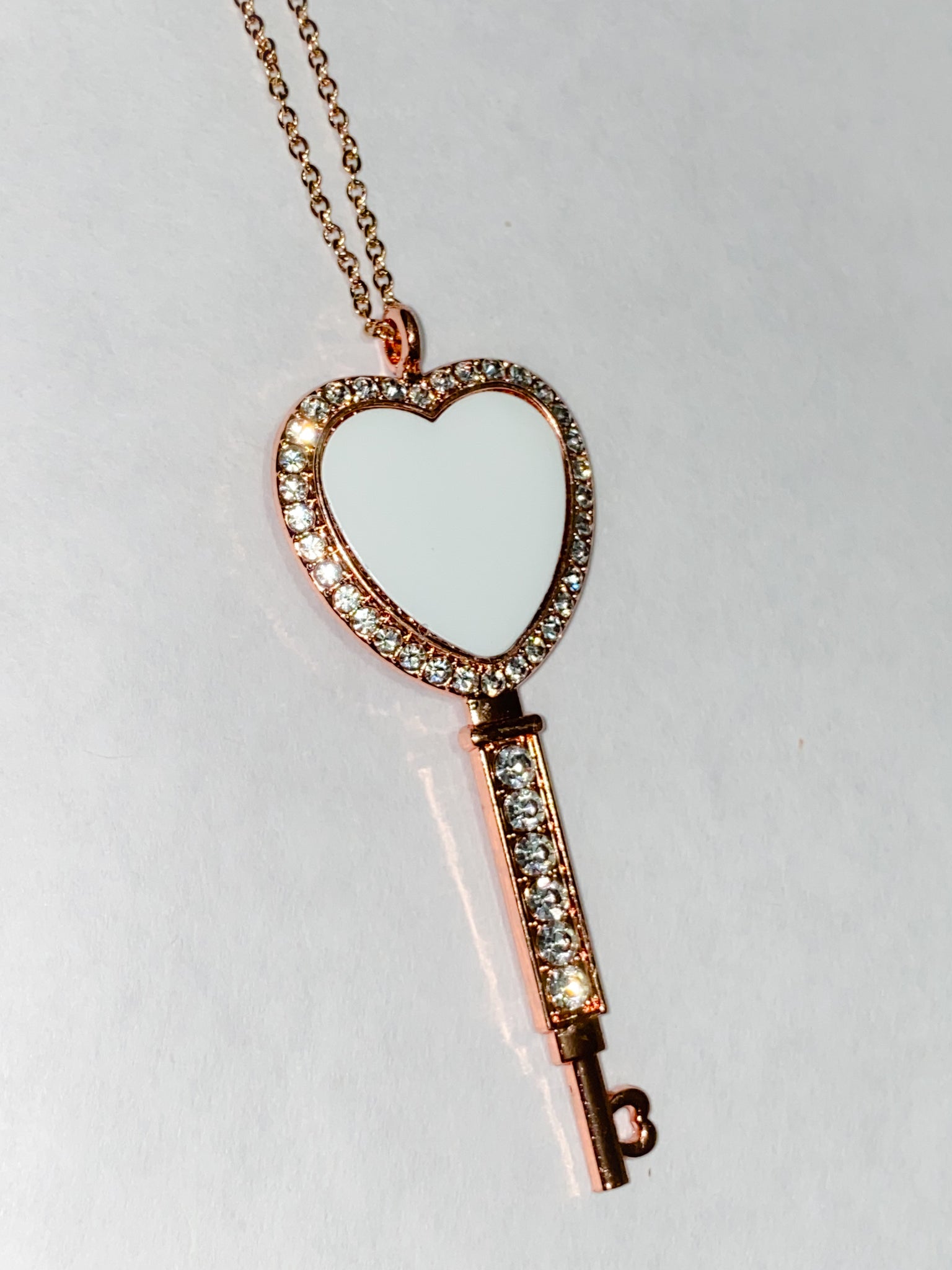 Heart Key Necklace