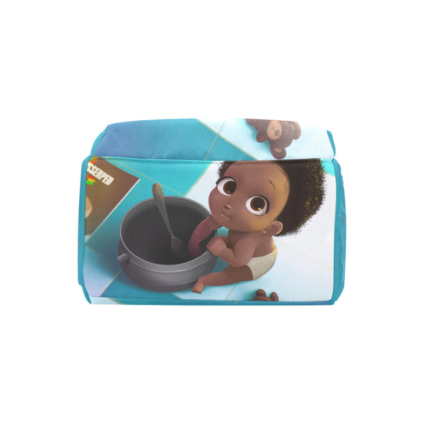 Chocolate Baby Boy Diaper Backpack
