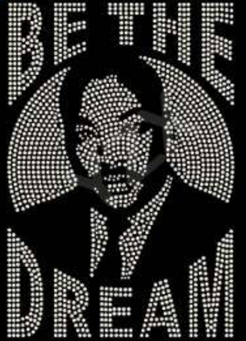 MLK Be the Dream Rhinestone T-shirt