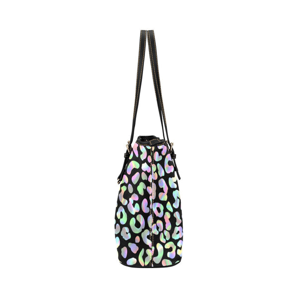 She got mad hustle & A Dope Soul Leather Tote Bag