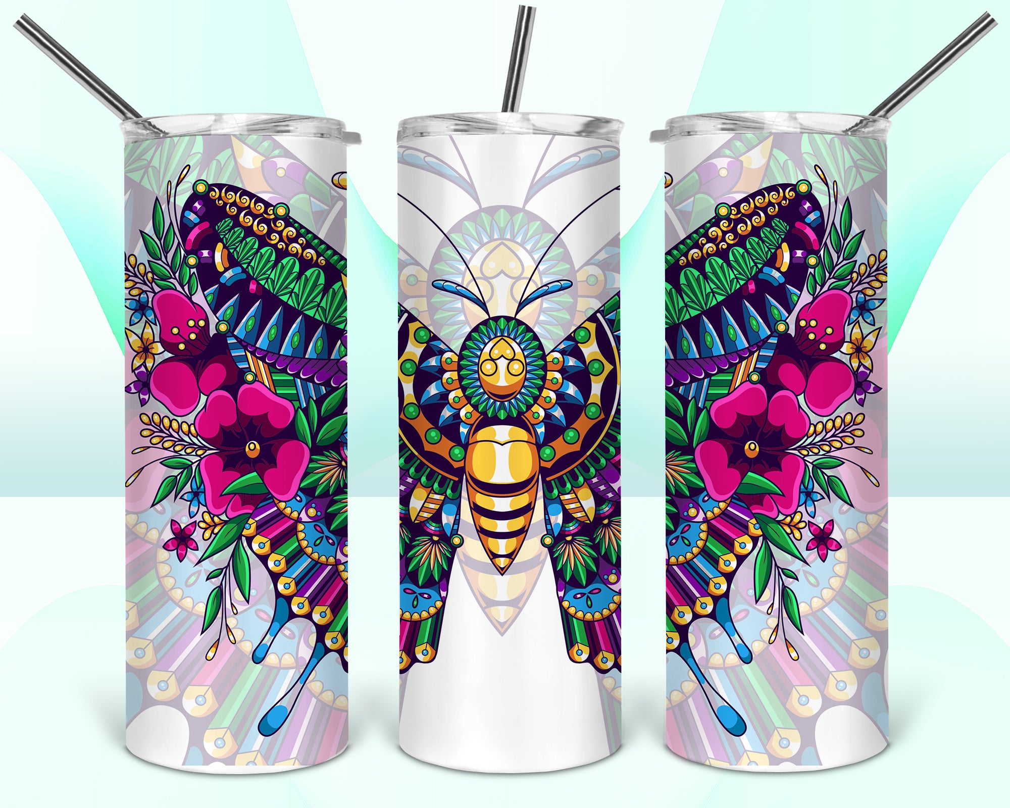 Butterfly Tumbler