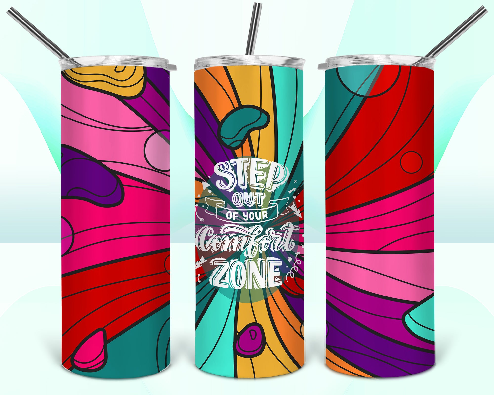 Step Out Of Your Comfort Zone Tumbler