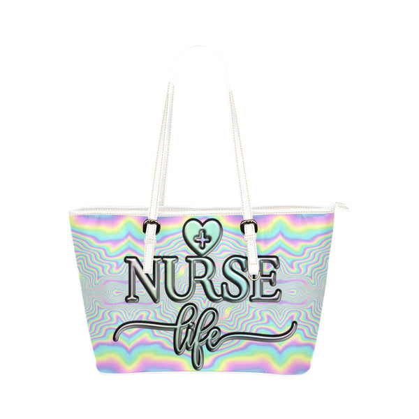 Nurse Life Leather Tote Bag
