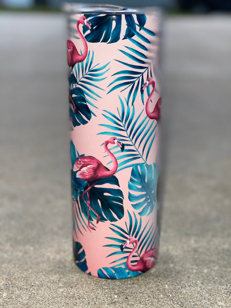 Just Good Vibes 20oz tumbler summer cup