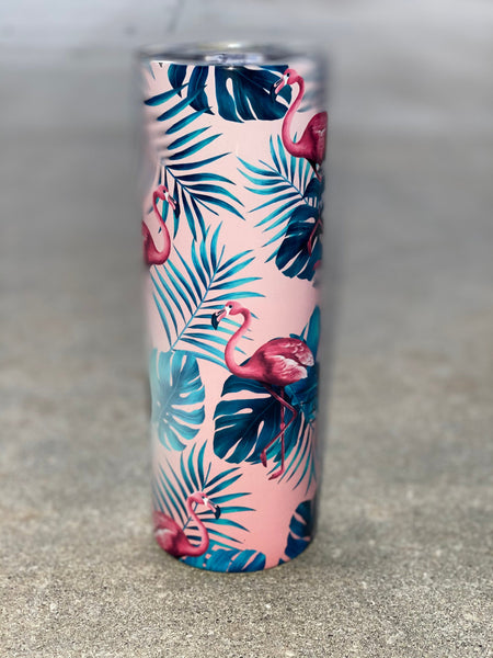 Just Good Vibes 20oz tumbler summer cup