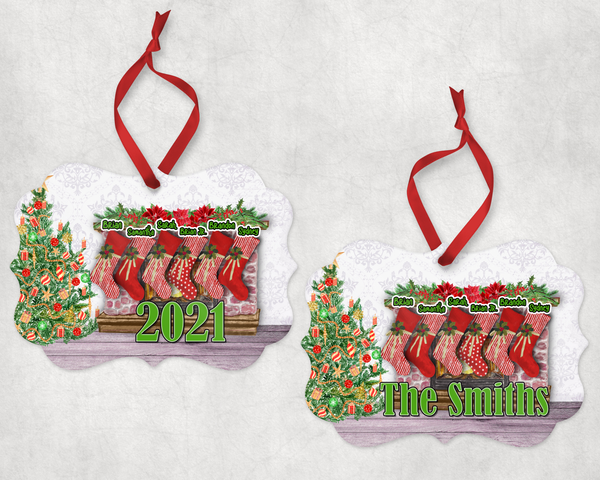 Personalized Stocking Ornament
